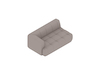 A generic rendering - Quilton Sectional Sofa–Left Arm Right Armless