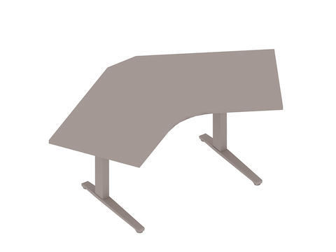 A generic rendering - Renew Sit-to-Stand Table–120 Degree Corner
