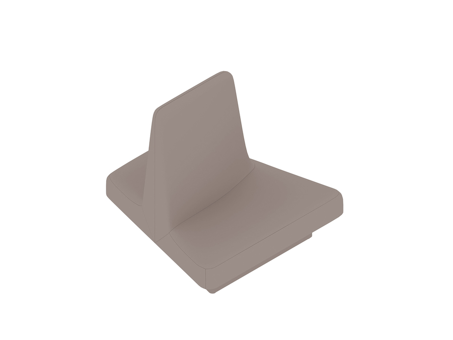 A generic rendering - Rhyme Modular Seating–End A