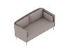 A generic rendering - Silhouette Sofa–Low Back–2 Seat