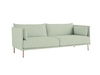 A photo - Silhouette Sofa–Low Back–3 Seat