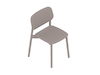 A generic rendering - Soft Edge Chair–Wood Base–Wood Seat and Back–Upholstered