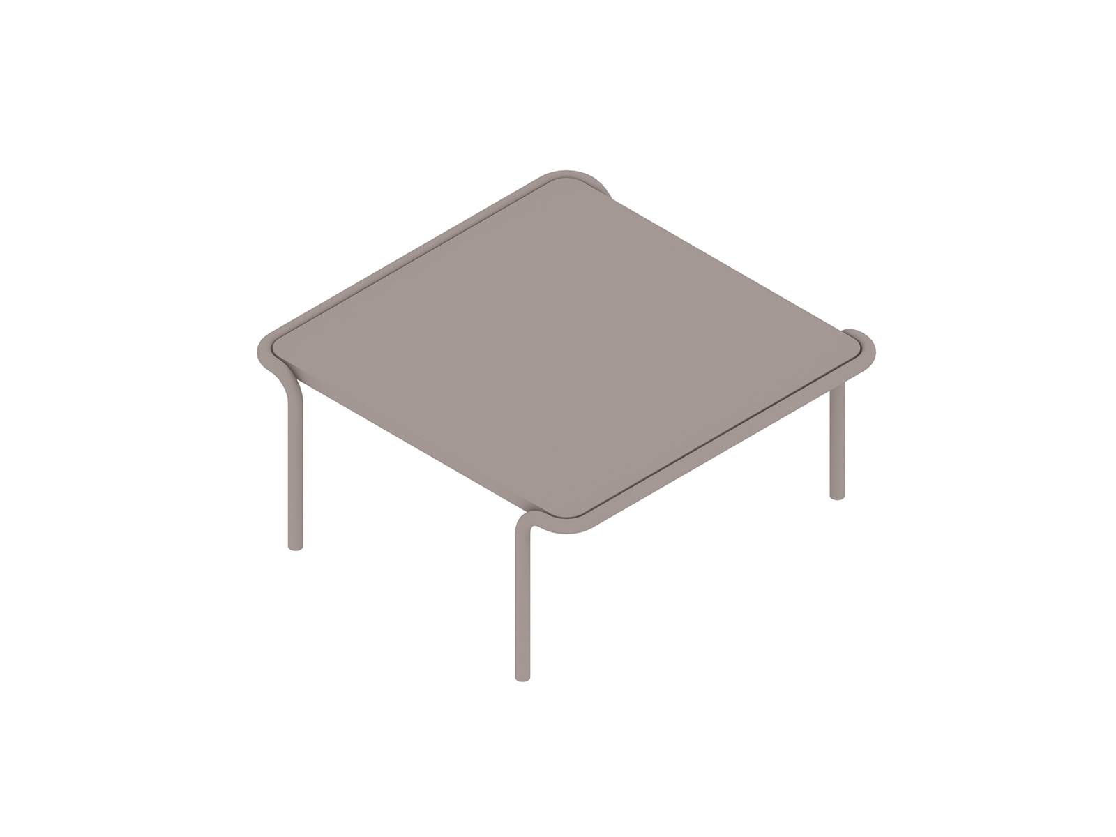 A generic rendering - Sweep Coffee Table–Square