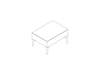 A line drawing - Symbol Modular Seating–Table