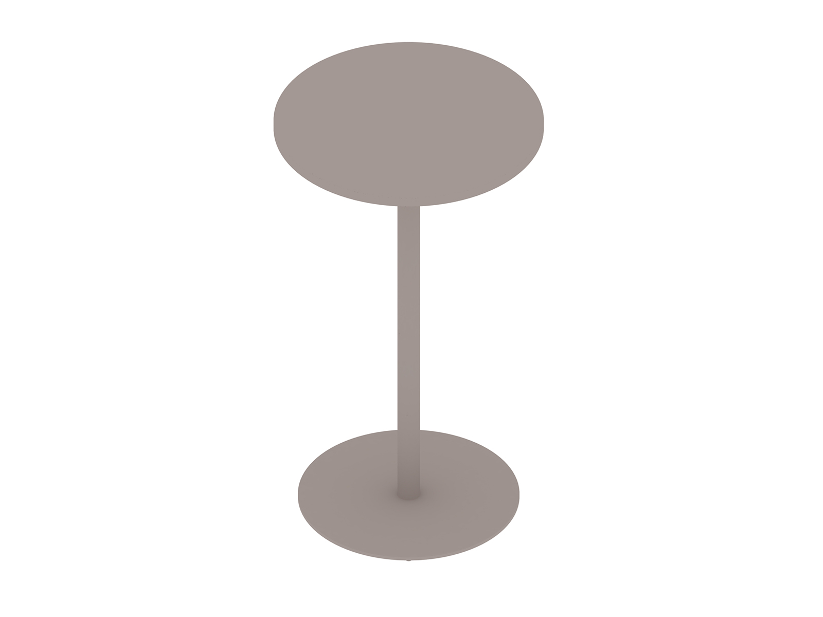 Una representación genérica - Mesa Tier con altura de bar – Redonda
