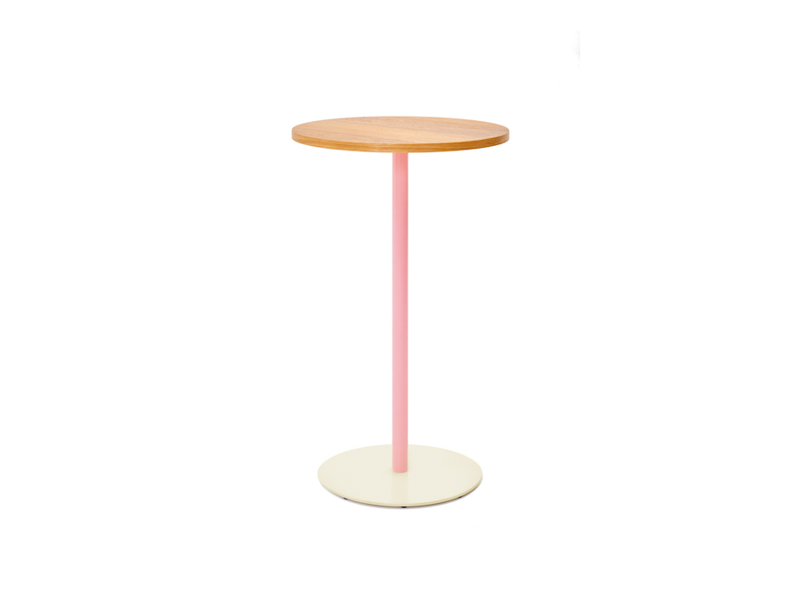 A photo - Tier Bar-Height Table–Round