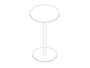 A line drawing - Tier Bar Height Table–Round