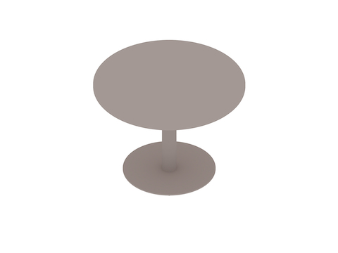 Een generieke rendering - Etagetafel–Rond