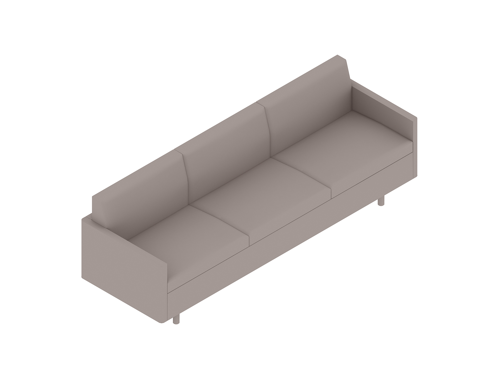 A generic rendering - Tuxedo Classic Sofa – With Arms