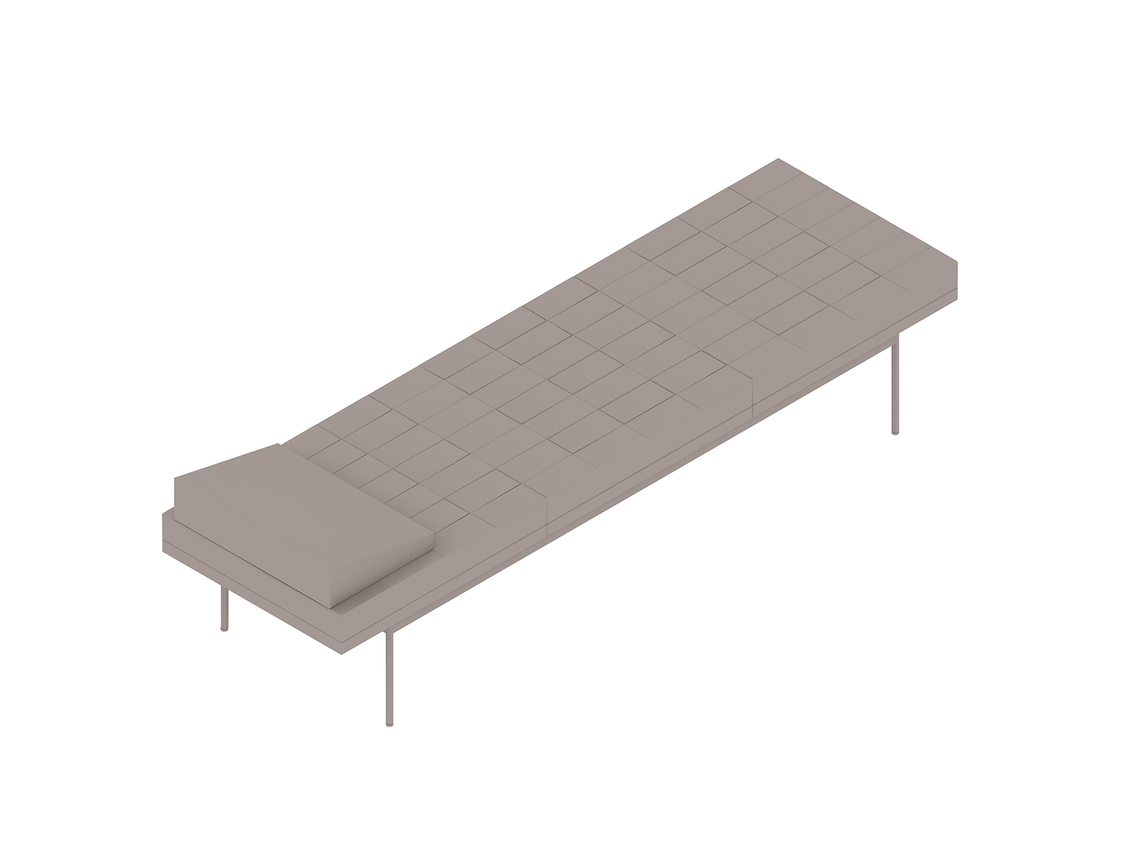 Un rendering generico - Daybed Tuxedo Component