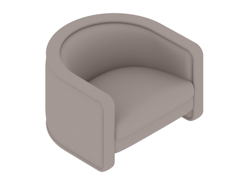 Een generieke rendering - U-stoel–zonder zwenkwielen