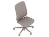A generic rendering - Verus Chair–Upholstered Back–Armless