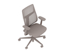 Een generieke rendering - Verus-stoel–polymeer rugleuning–in hoogte verstelbare armleuningen