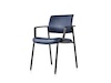 A photo - Verus Side Chair–Upholstered Back–Fixed Arms