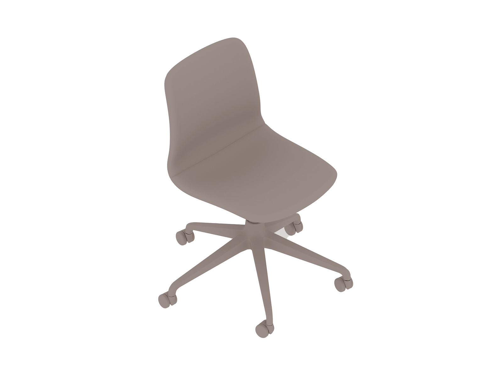 Een generieke rendering - Viv-stoel–zonder armleuningen - 5-ster zwenkwielenonderstel