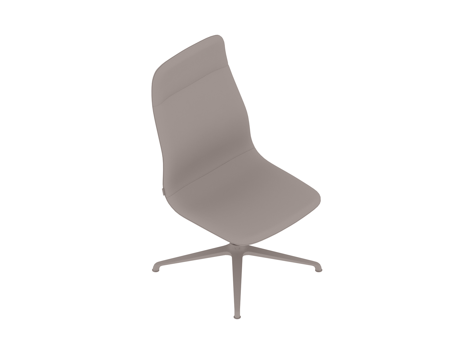 A generic rendering - Viv High-Back Side Chair–Armless–4-Star Swivel Base
