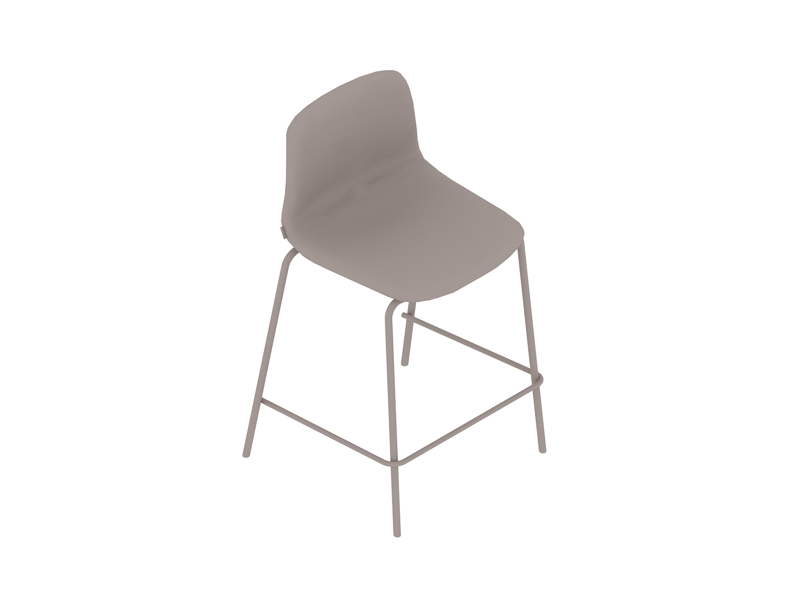 A generic rendering - Viv Stool–Counter Height–4-Leg Base