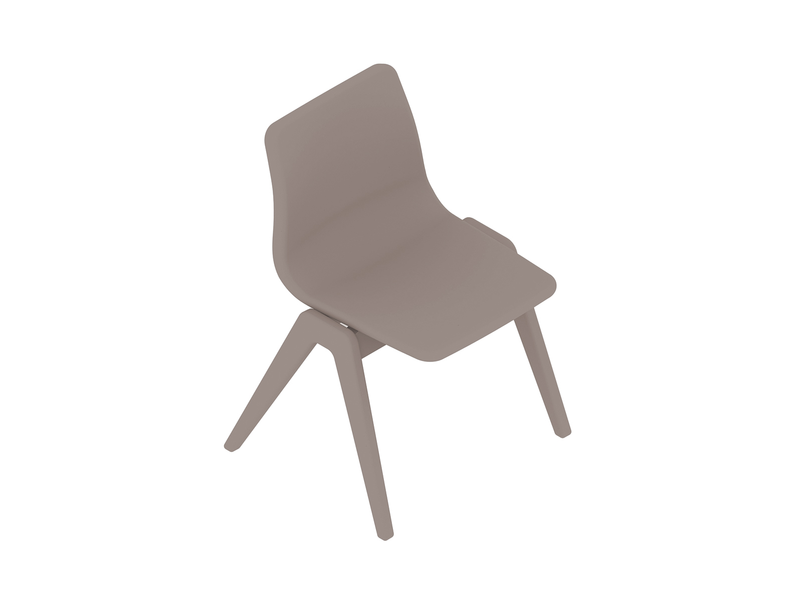 Uma renderização genérica - Cadeira em madeira Viv