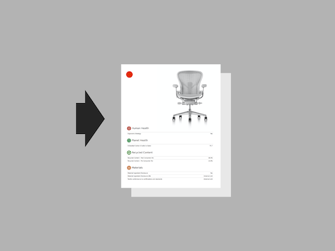 An example of the the Herman Miller Ecomedes website