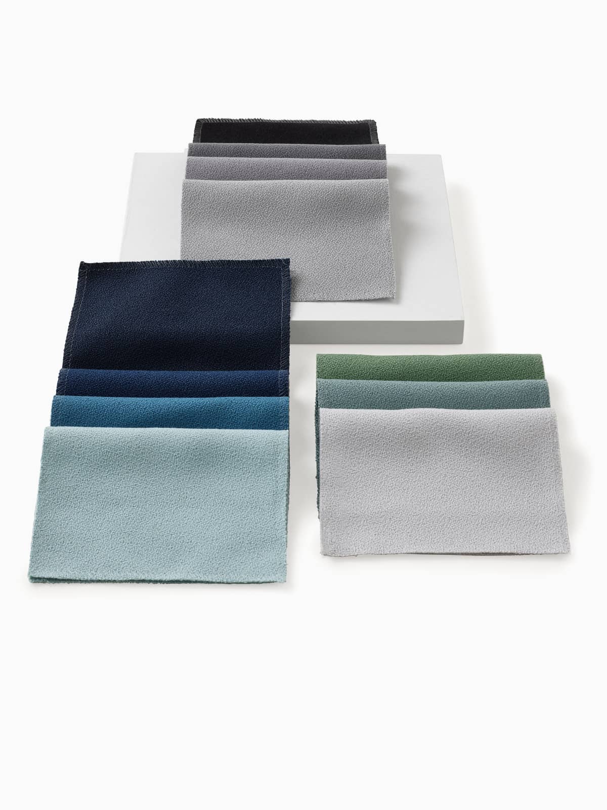 Revenio Collection material with Ocean-bound Plastic, includes Scatter, Mellow, Crepe