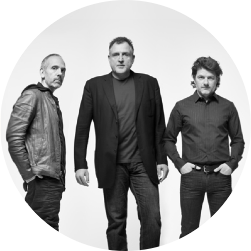 The three founders of design firm EOOS.