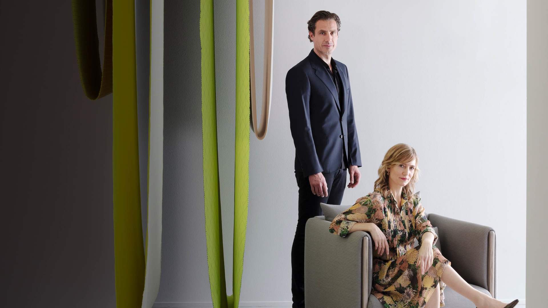 Product designers Stefan Scholten and Carole Baijings.
