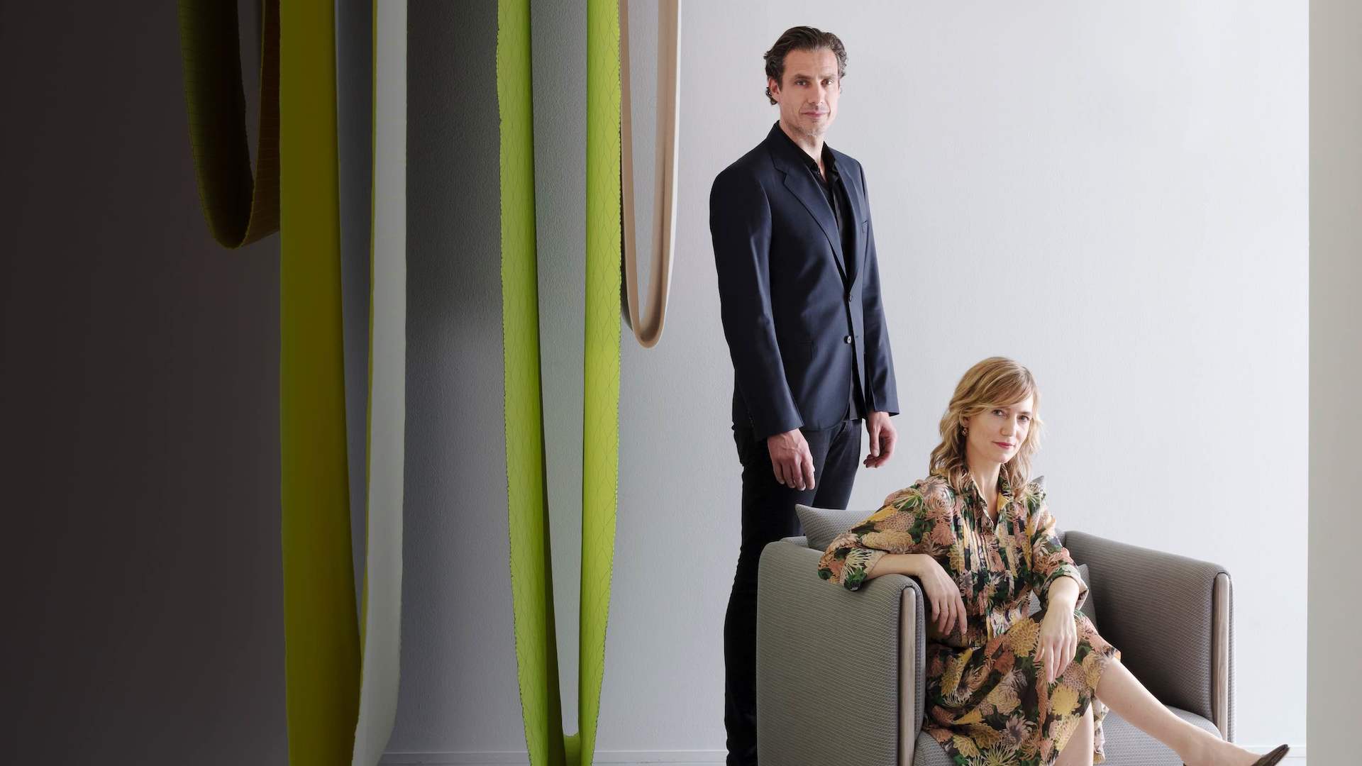 Product designers Stefan Scholten and Carole Baijings. Product designers Stefan Scholten and Carole Baijings.