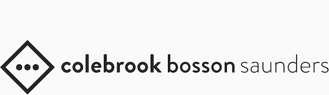 Colebrook Bosson Saunders logomark. Colebrook Bosson Saunders is a UK-based designer of high-performance tools for work. Its products include monitor arms, lighting, technology support products, and accessories.