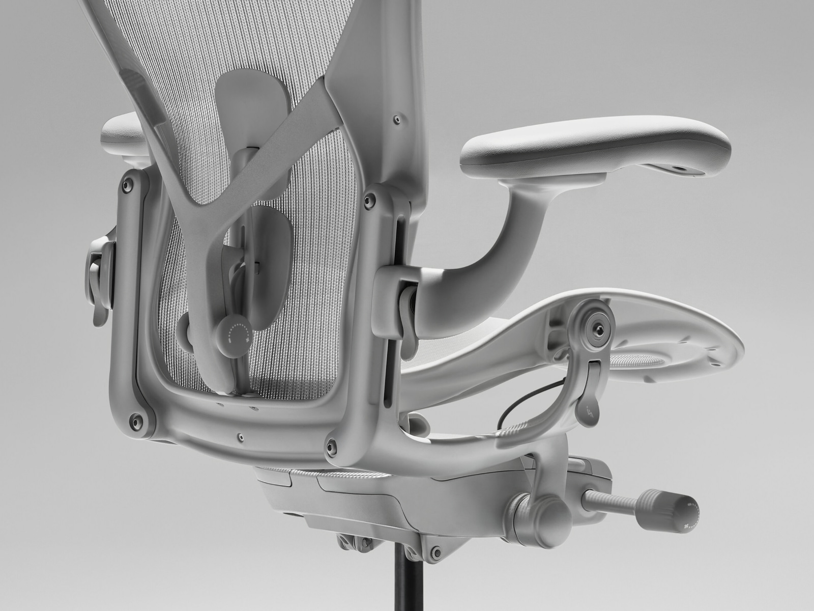 yoke G1 OEM Herman Miller Aeron Office Desk Chair #37 AERON RH Right Swing Arm 