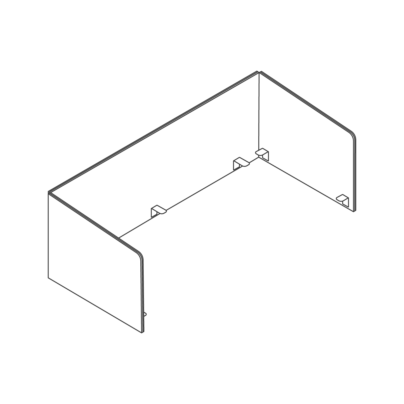 A line drawing - Ambit Screen–Wrap