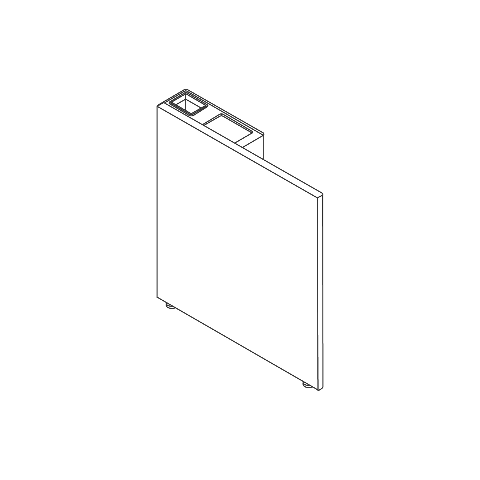A line drawing - Ambit Shroud–Metal A line drawing - Ambit Shroud–Metal