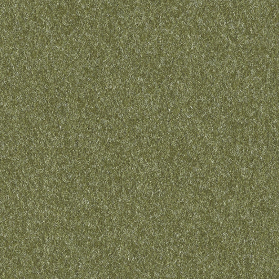 A swatch of green solid texture nonwoven textile.