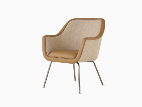 Bumper Lounge Chair with standard arms and four star base. Bumper Lounge Chair with standard arms and four star base.