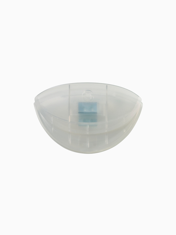 A plastic Bundle Clip for holding documents or a calendar.