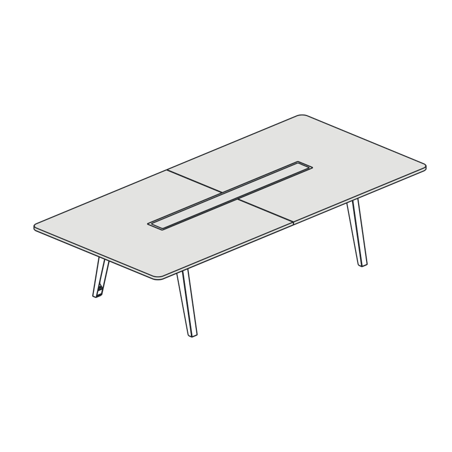 A line drawing of Byne System, Meeting Table.