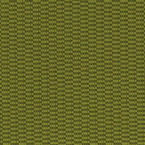 A close-up view of a green textile finish.