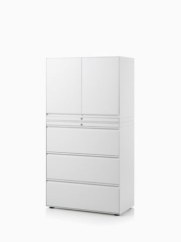 CK8 hinge door stack on lateral filing. Select to go to the CK8 Storage product page.