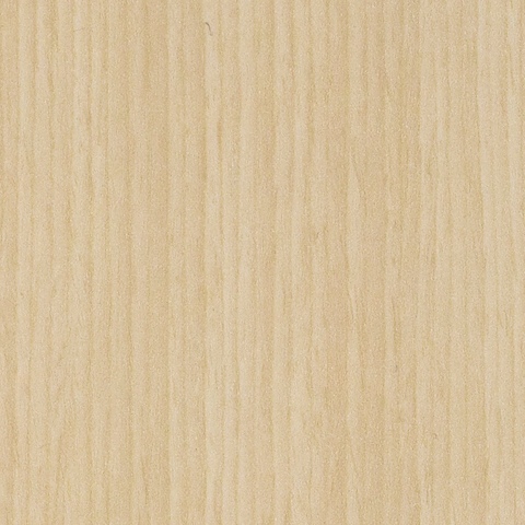A close-up view of Woodgrain Laminate Clear on Ash LBA material.