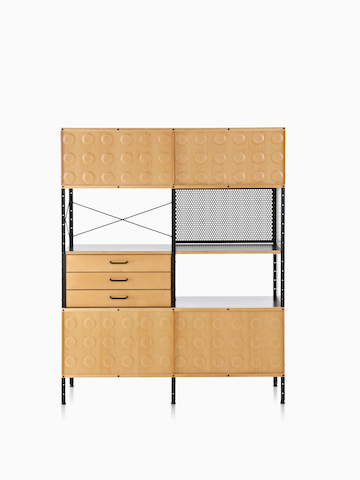 A mid-century modern Eames Storage Unit.