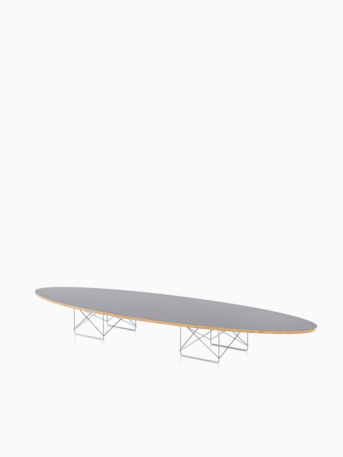 Eames Wire Base Elliptical Table