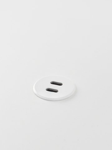 Surface-integrated dual port USB-C power solution shown in white.