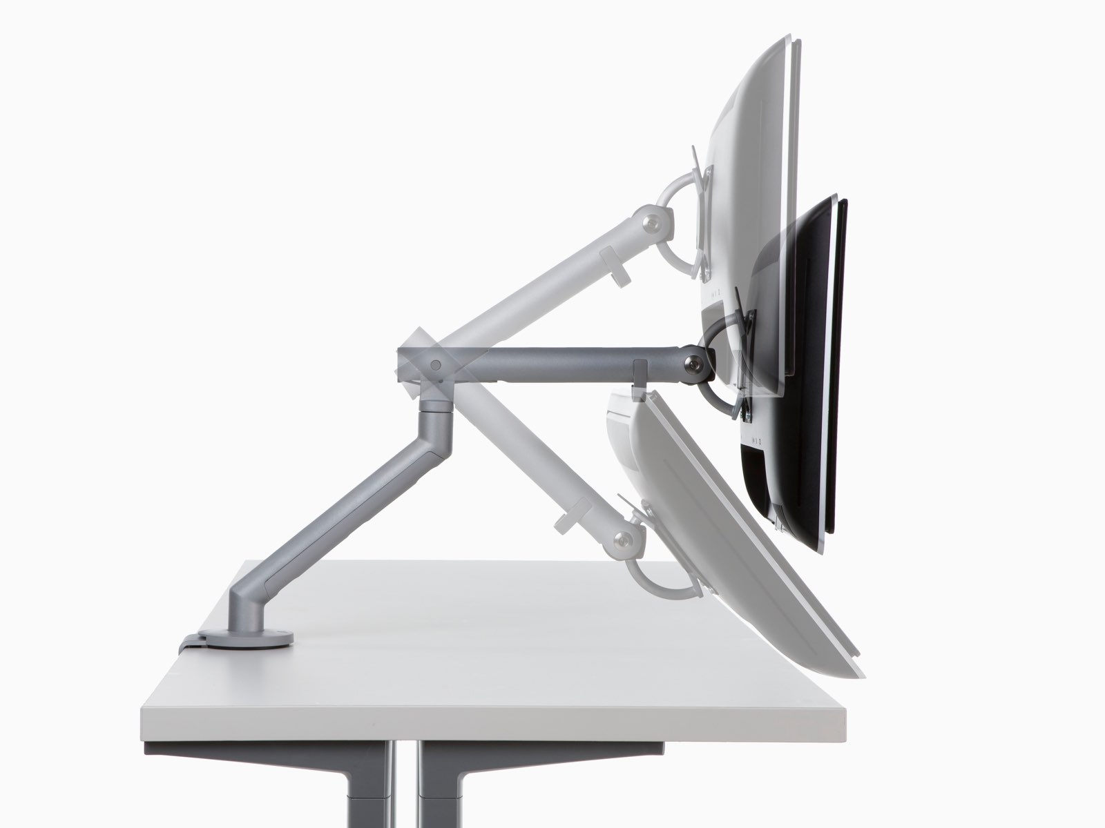 New-in-box Flo Dynamic Monitor Arm Herman Miller Clamp/Fix not included 