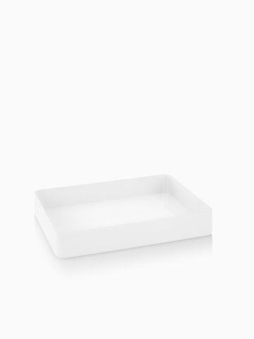 Uma caixa baixa Formwork branca.