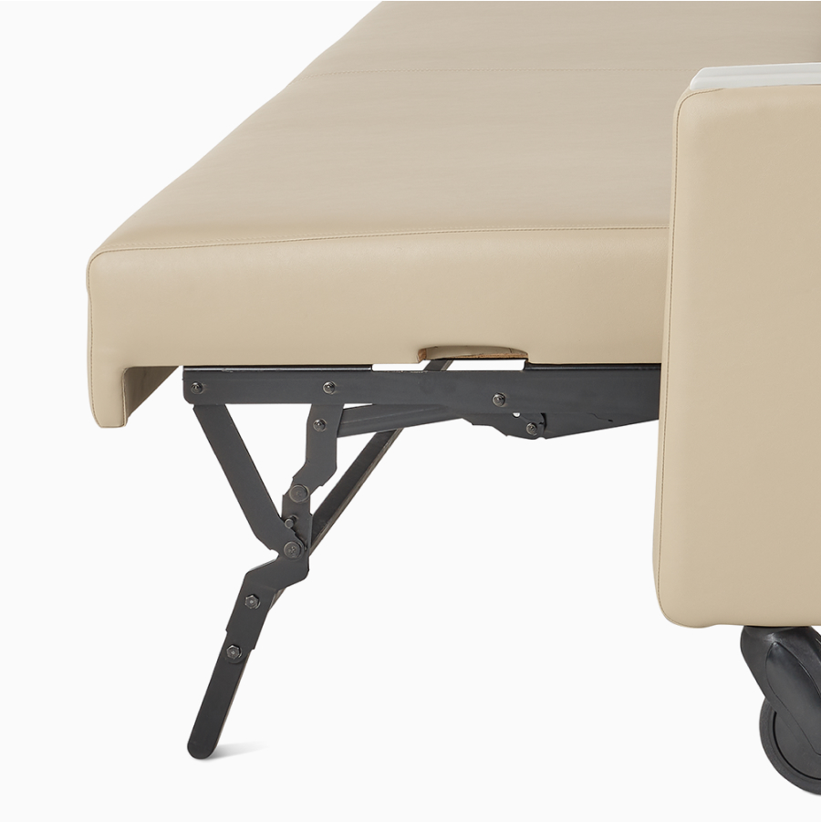 Close-up of removable cover on the Gemma Double Sleep Sofa, shown in a sleep position.