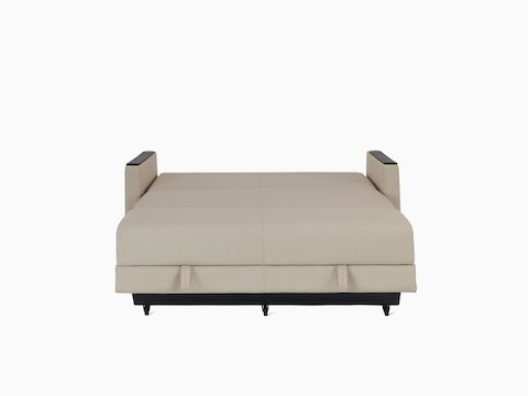 Gemma Sleep Settee in sleeping position, viewed from the front. 