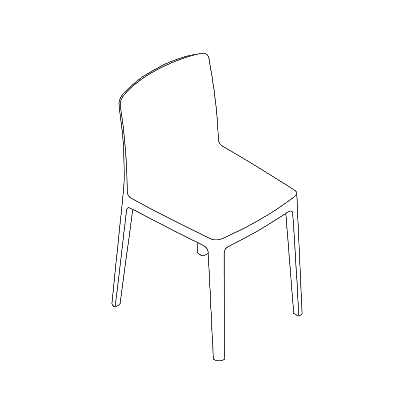 A line drawing - Élémentaire Chair