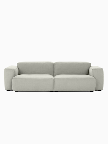 Front view of the Mags Soft Sofa in grey. Select to go to the Mags Soft Sectional Sofas product page.