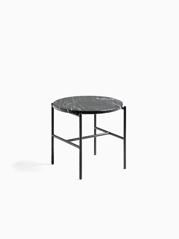 Front angle view of the Rebar side table. Select to go to the Rebar Side Table product page.