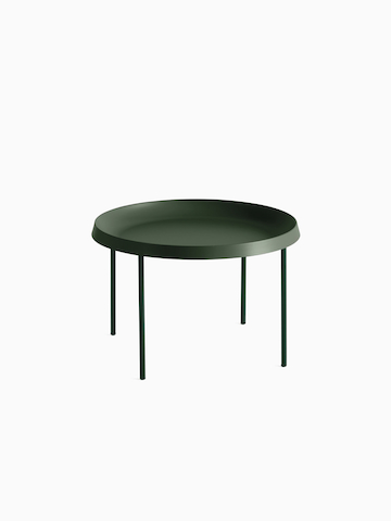 A Tulou Coffee Table in dark green.