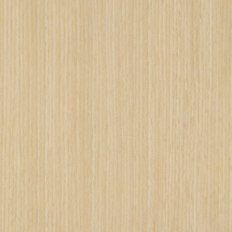 A close-up view of Woodgrain Laminate Clear on Ash LBA material.
